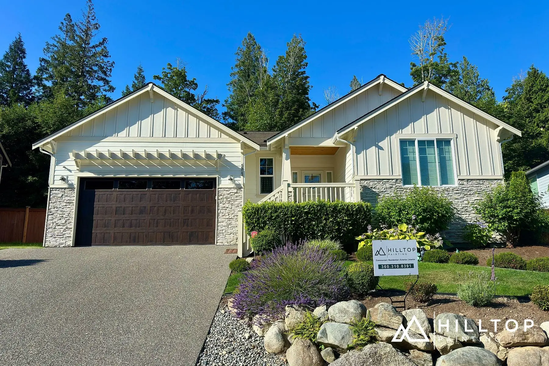 Before: Cream to Deep Navy — a Blaine Craftsman Redone Inside & Out