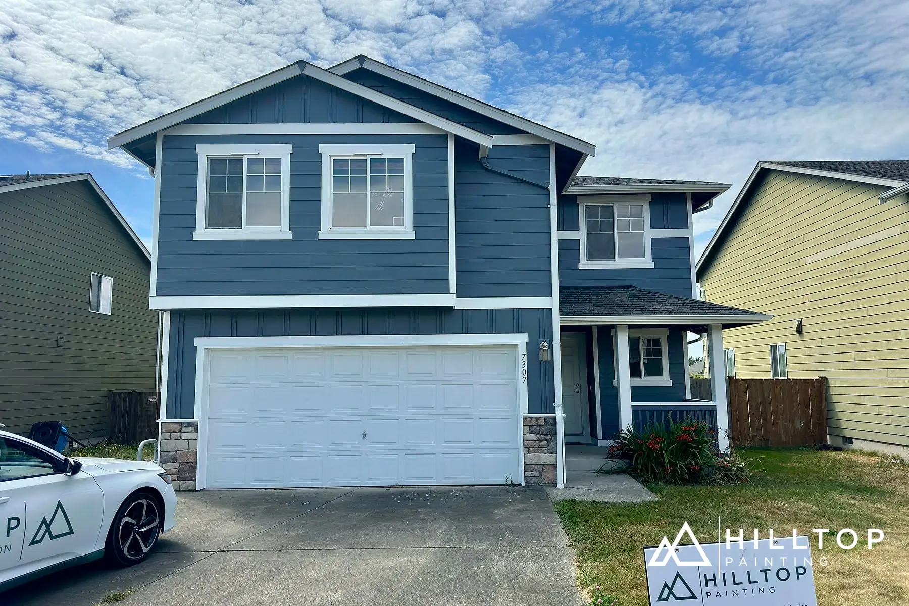 After: Night Out SW 9560 Suits Up a Blaine Two-Story