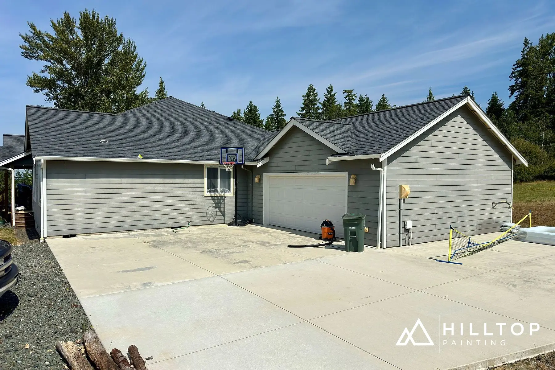 SW 7665 Wall Street Exterior Repaint on a Bellingham Ranch Home — photo 4