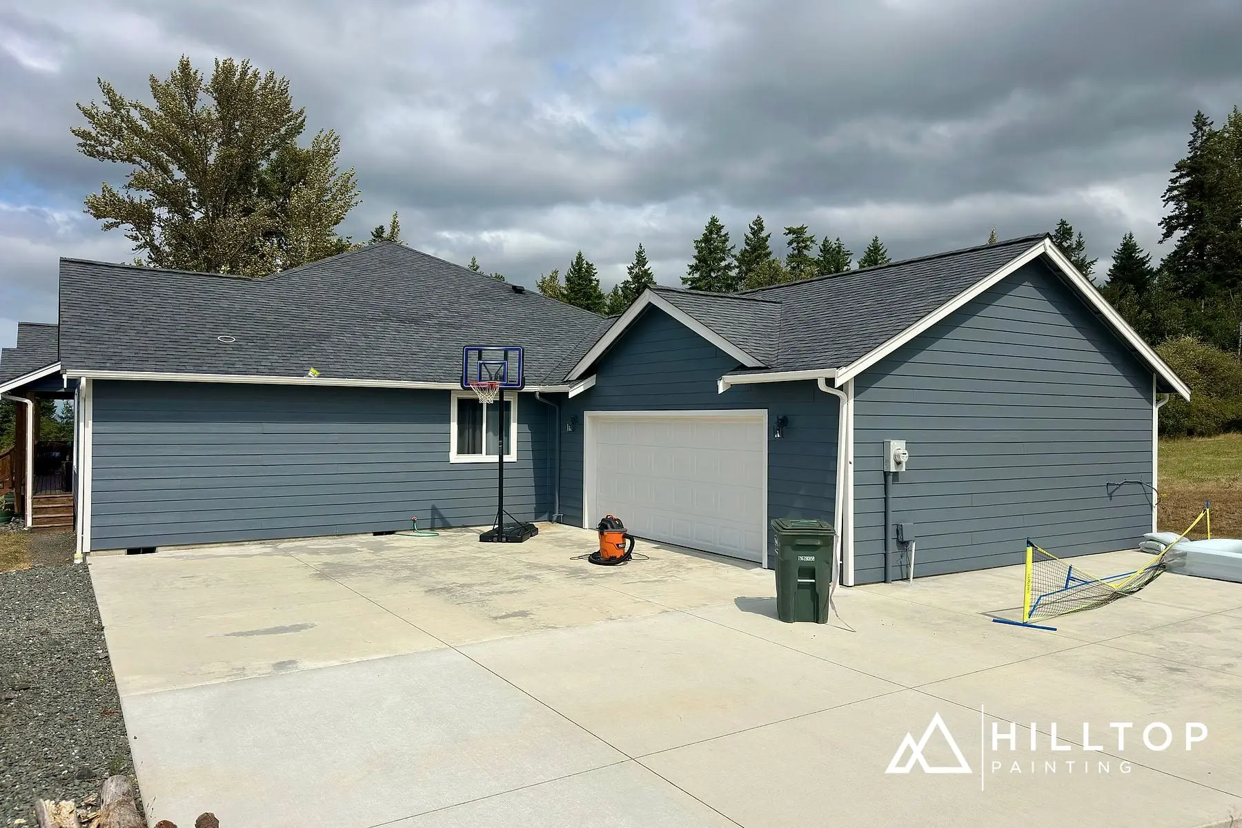 SW 7665 Wall Street Exterior Repaint on a Bellingham Ranch Home — photo 2