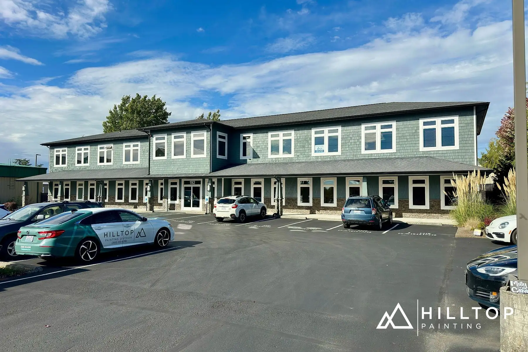 A Two-Story Bakerview Office Building, Refreshed Around Its Tenants