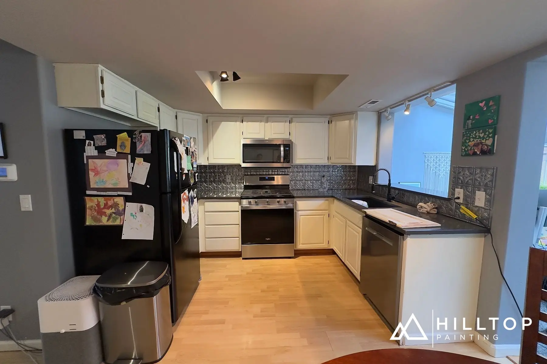 A 20-Door Kitchen Reset in Snowbound SW 7004 — Bellingham — Bellingham, WA 98226