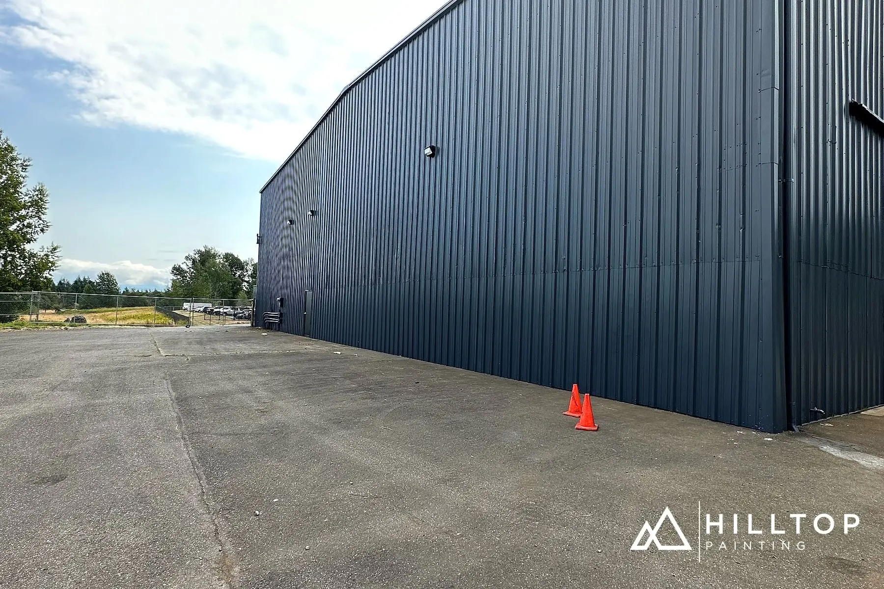 A Ferndale Metal Building Goes Cyberspace SW 7076 — Nylatech's Full Exterior — photo 4
