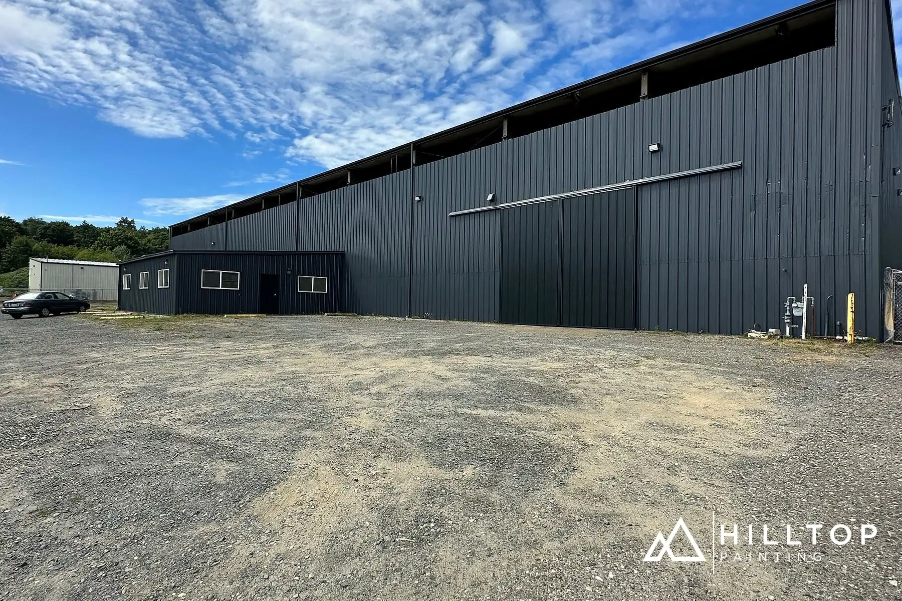 A Ferndale Metal Building Goes Cyberspace SW 7076 — Nylatech's Full Exterior