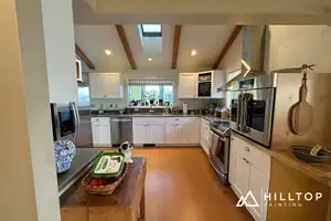 Snowbound & Cotton — 48 Cabinet Doors Brightened in a Ferndale Kitchen — Ferndale, WA 98248
