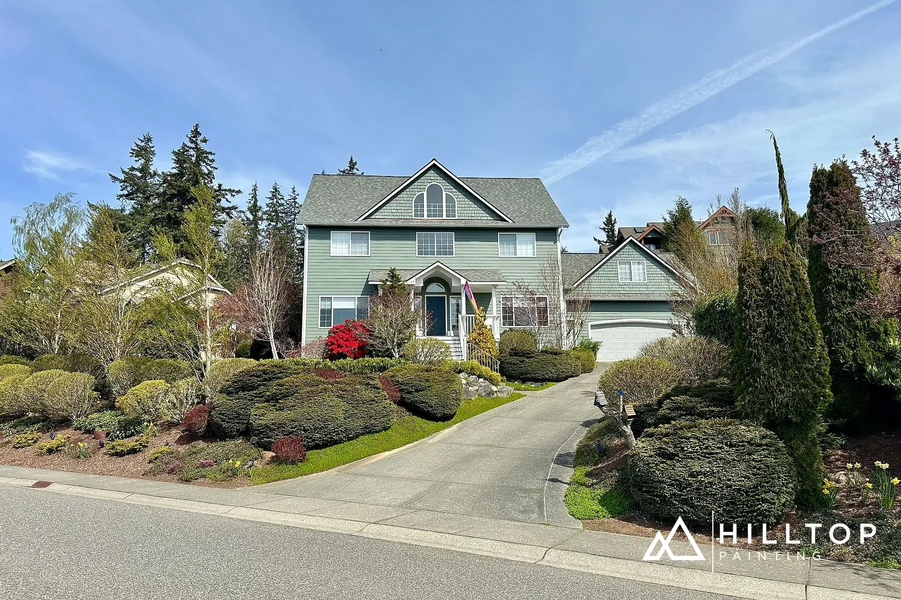 Retreat SW 6207 on a Barkley-Area Two-Story — Four Colors, One Calm Result — photo 1