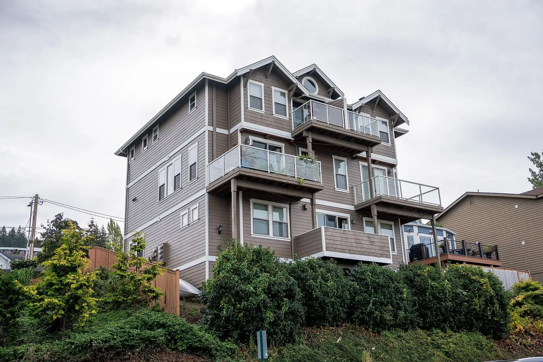 Completed painting project near Bellingham, WA