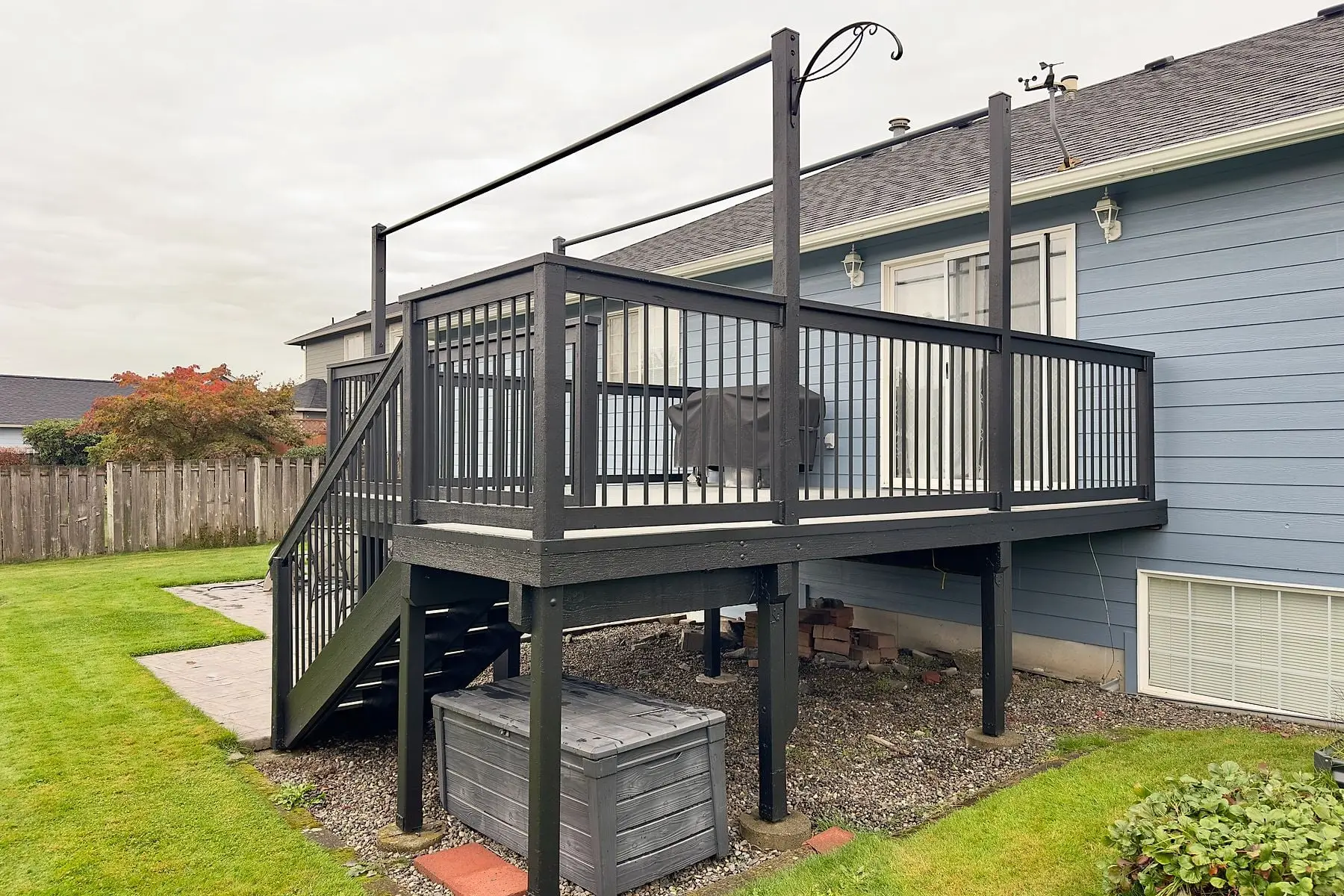 Completed painting project near Whatcom County, WA